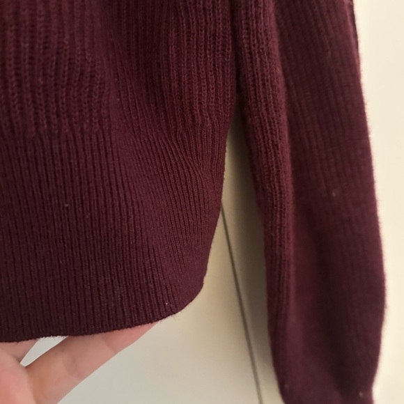 Babaton Maroon Sweater L - Picture 3 of 5